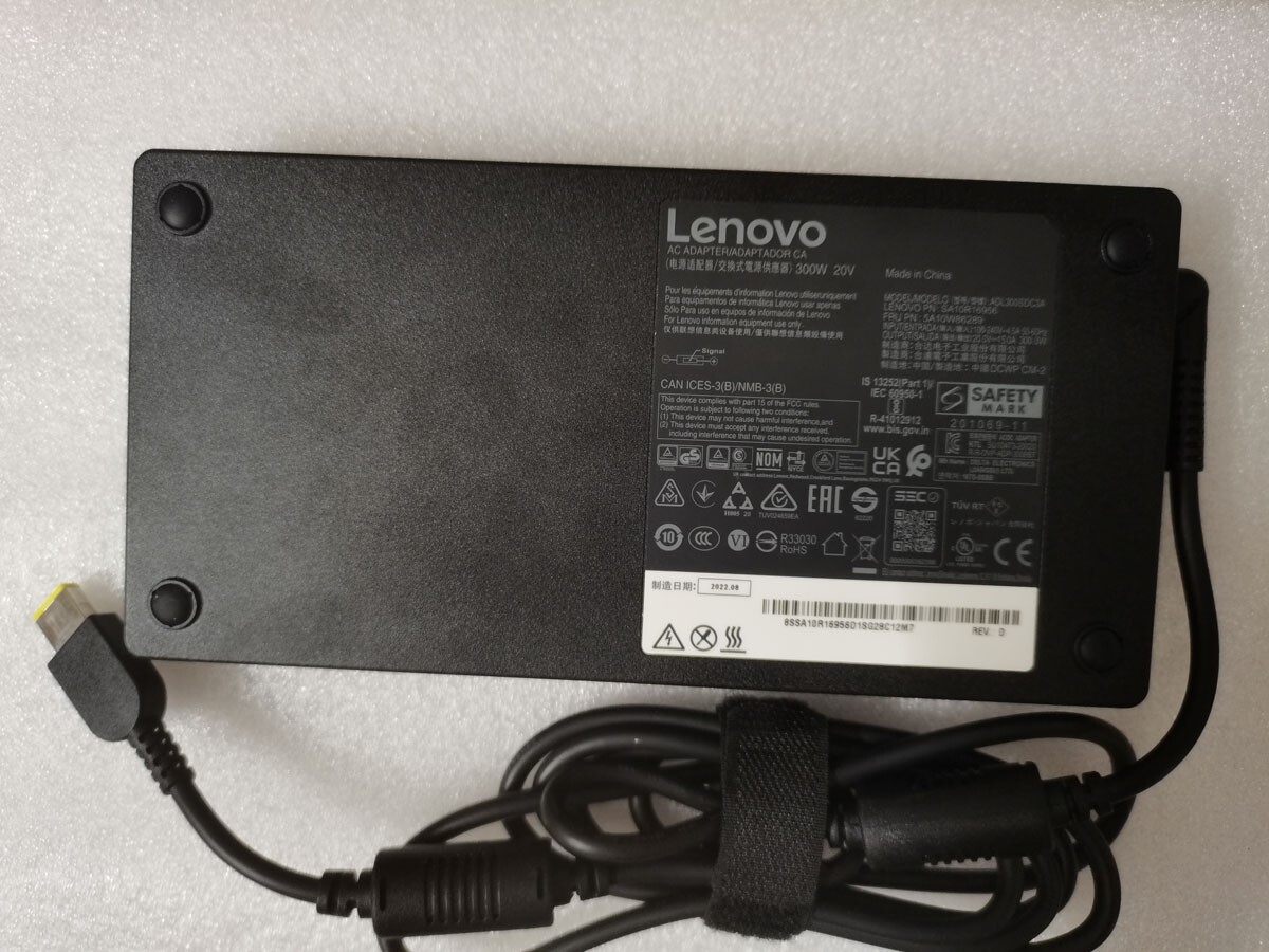 For Lenovo Legion Pro 5 16IRX8 RTX 4060 Genuine SA10R16956 300W 3Pin Adapter