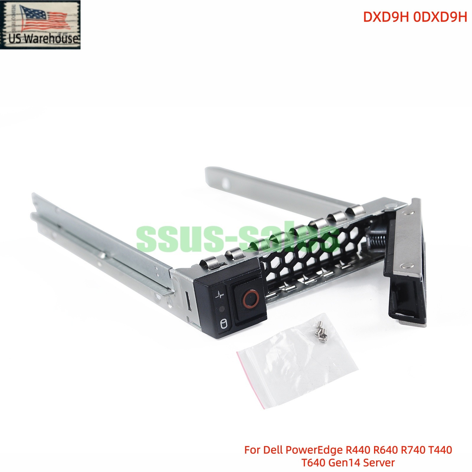 Lot 2.5'' Hard Drive Tray Caddy DXD9H 0DXD9H for Dell R640 R740  R940 G14 15 16