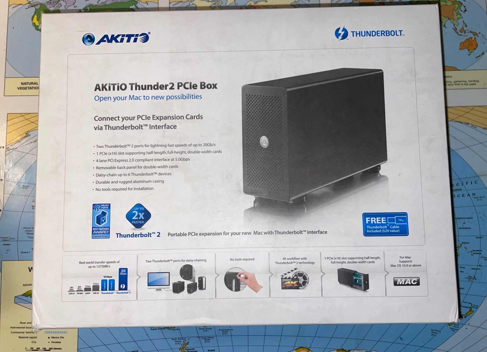 AKiTiO Thunderbolt 2 PCIe Box