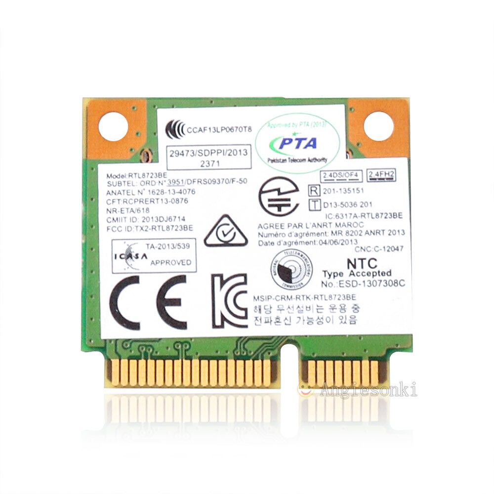 Realtek RTL8723BE WiFi Bluetooth WLAN Card Lenovo 04W3813 E440 E540 S440
