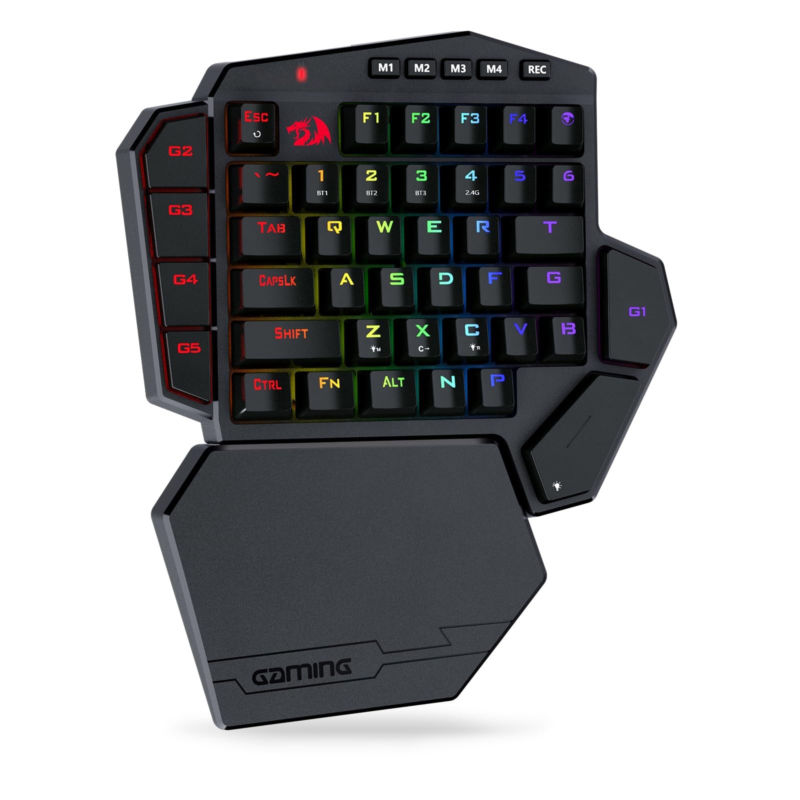 K585 PRO Wireless One-Handed Mechanical Keyboard, 42 Keys 3-Mode RGB 40% Gami...