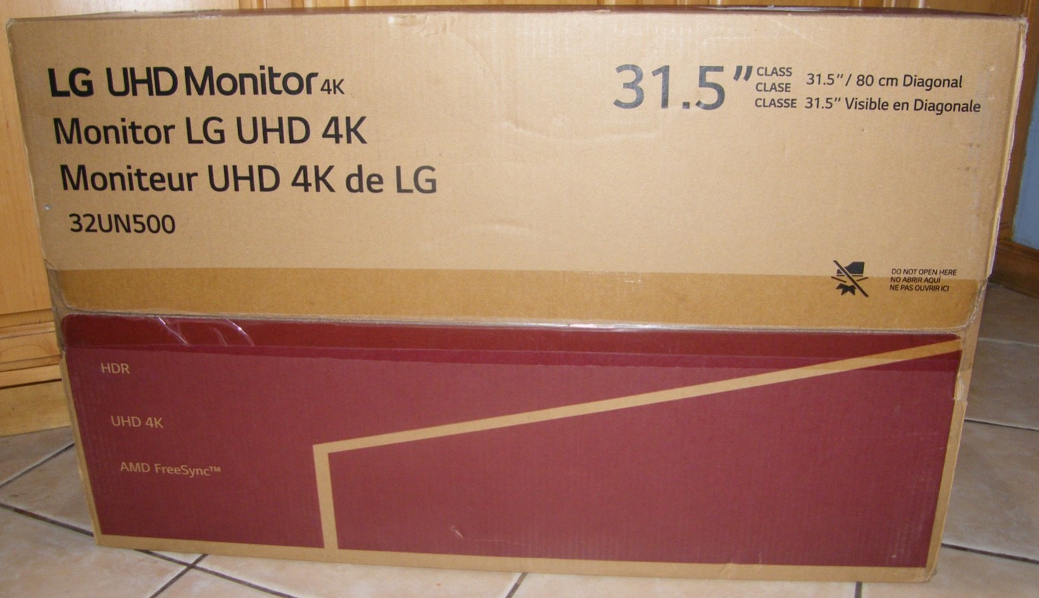 LG 32UN500-W 31.5 Inch 4K UHD Monitor New