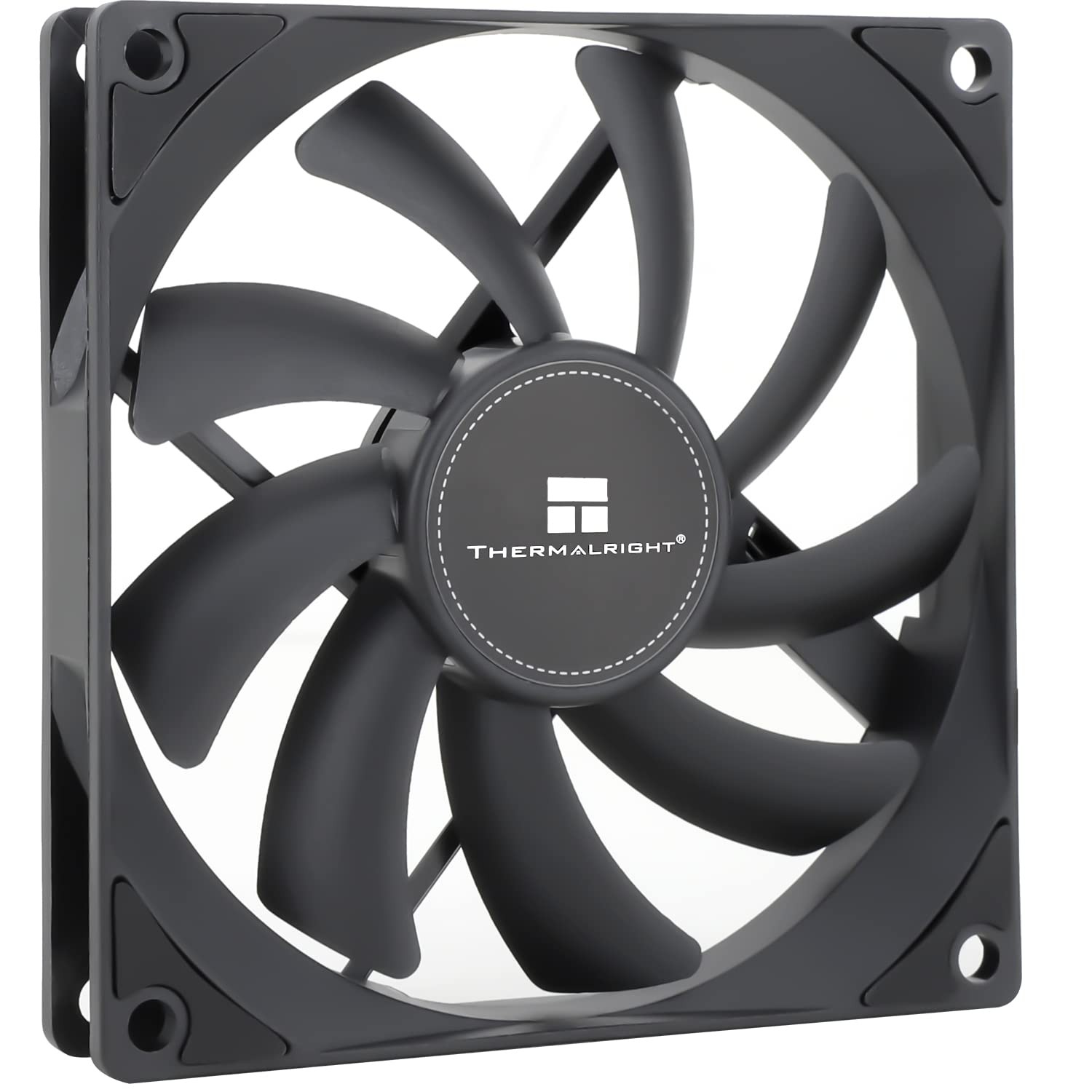 Thermalright TL-9015B CPU Fan, Computer Case Cooling Quiet 92x92x15mm, Black