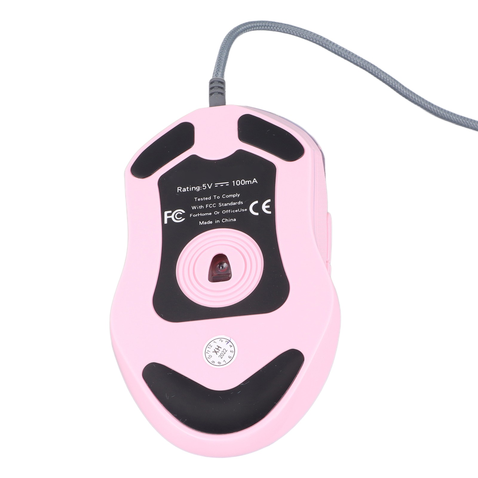 LED Mouse Type C Interface Portable Silent Roller Switch Ergonomic Cute Cartoon