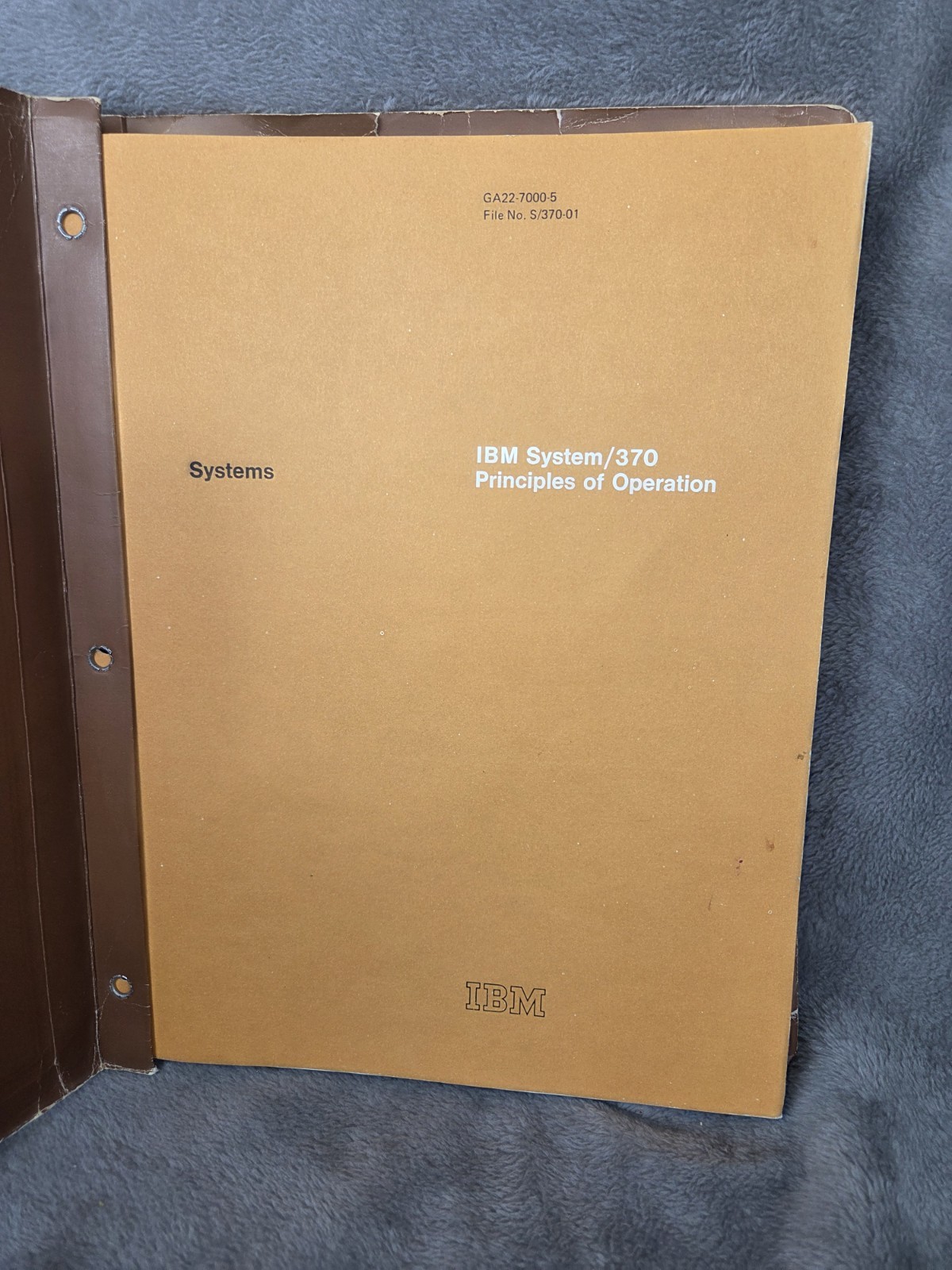 IBM Sytem/380  - Principles Of Operations 1976
