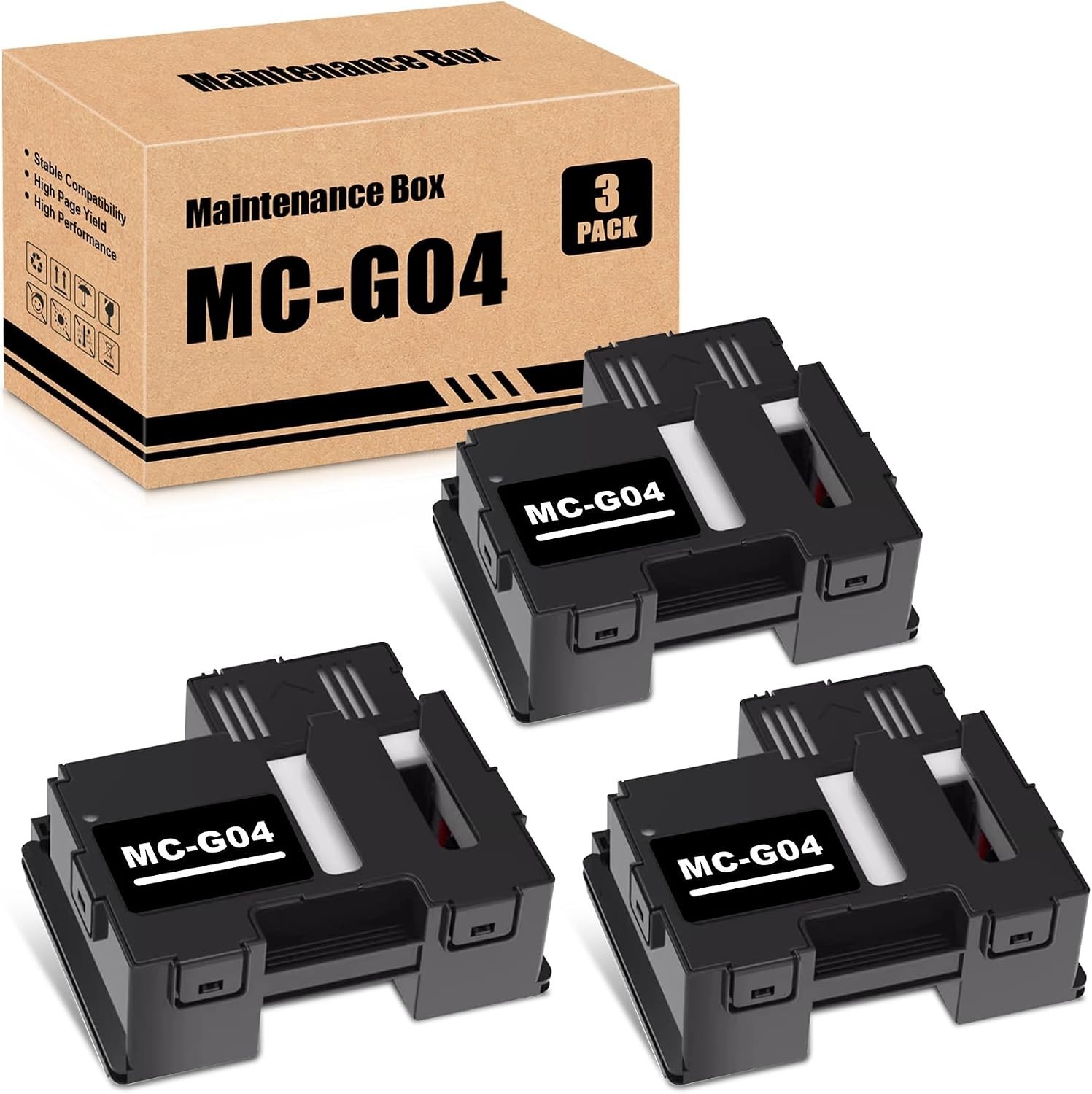 MC-G04 Maintenance Box Replacement Compatible for Canon MC G04 MC-G04 Ink