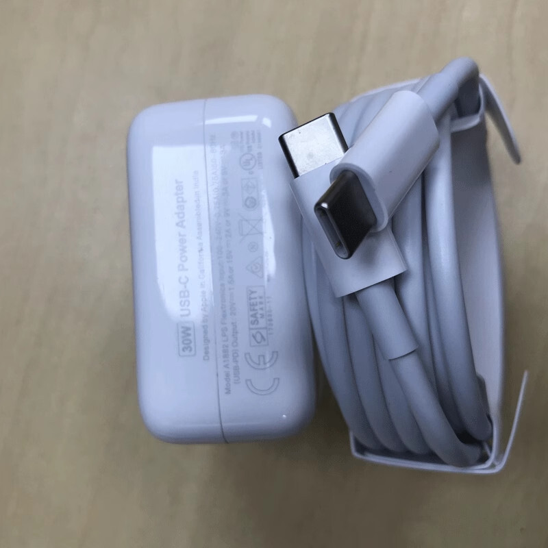 Genuine NEW Apple 30W USB-C Macbook Pro Power Adapter Charger With USB-C Cable