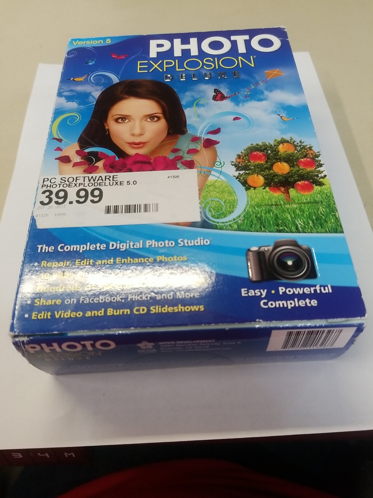 ☀️ New Photo Explosion Deluxe Version 4 – Windows XP, Vista or 7  and 8