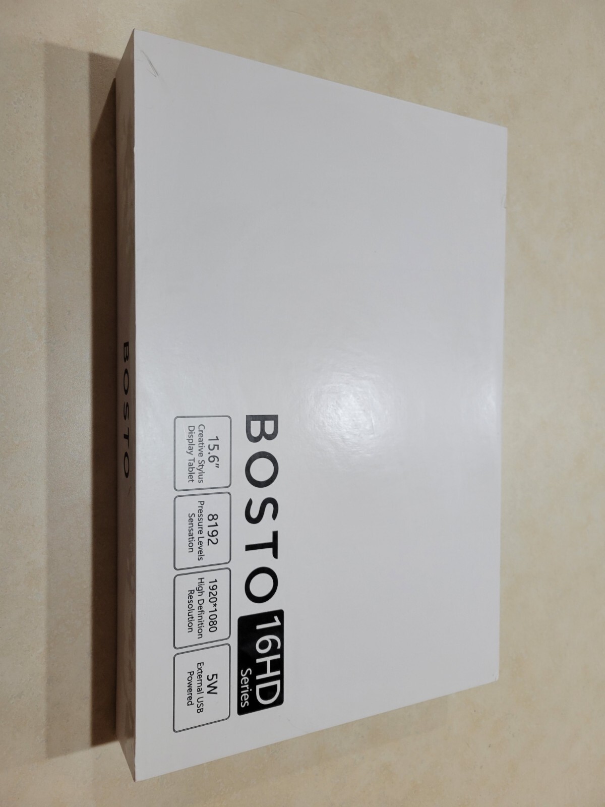 Bosto 16HD Series 15.6” Creative Stylus Display Tablet.  Used twice.