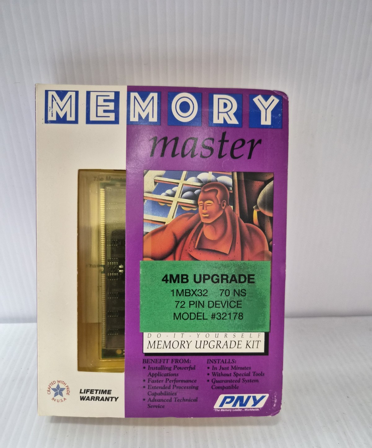 PNY Memory Master Upgrade Kit #32178 4MB Upgrade 1MBx32 72 pin
