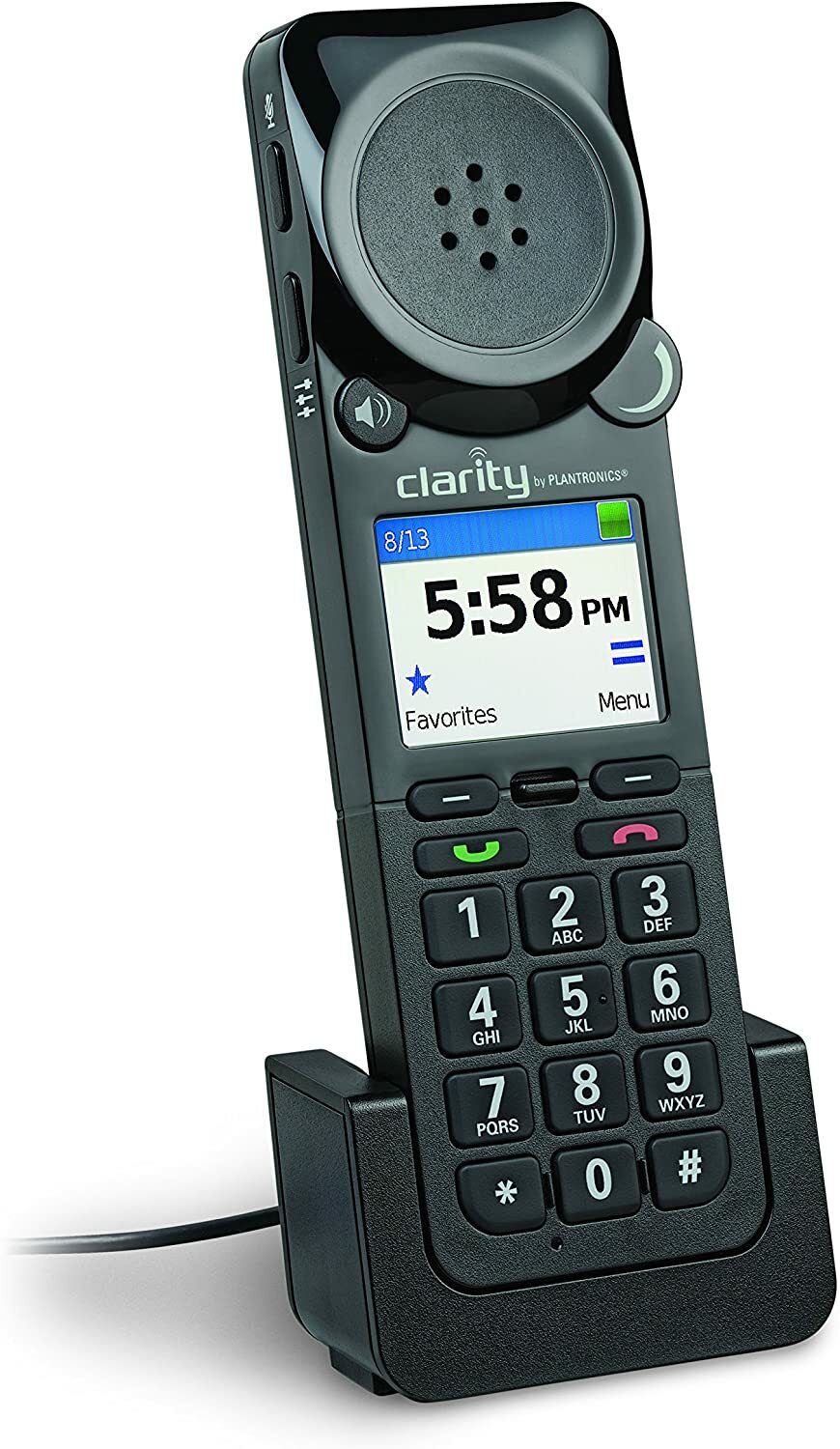 Plantronics Clarity P340-M Corded Wideband DSP USB Handset 57330.001 New In Box