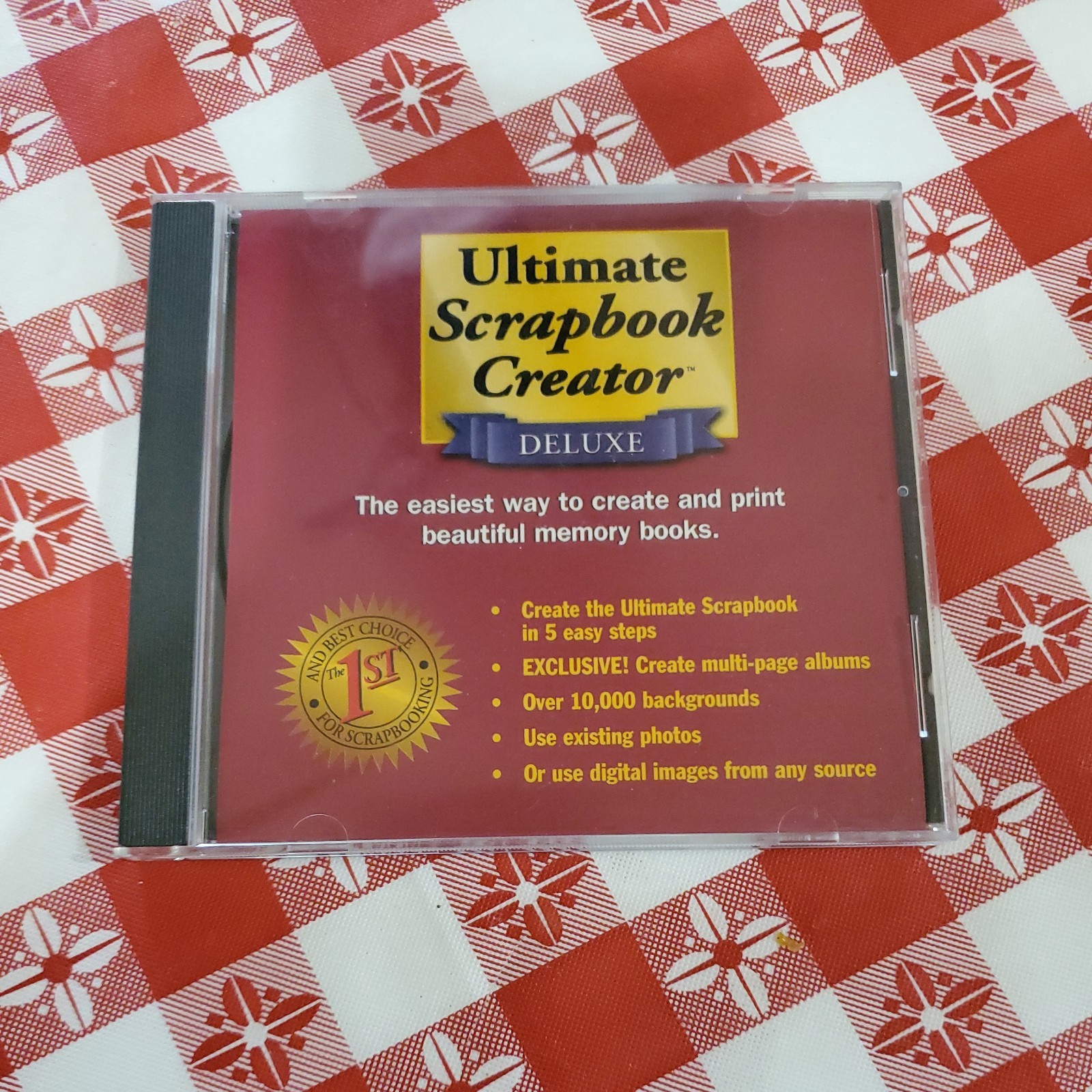 Ultimate Scrapbook Creator Deluxe - Palladium Interactive 1998 CD - Windows 95,
