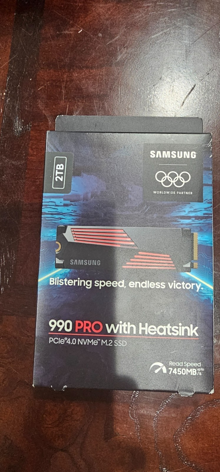 Samsung 990 PRO 2TB NVMe M.2 PCIe 4.0 SSD MZ-V9P2T0B/AM Open Box