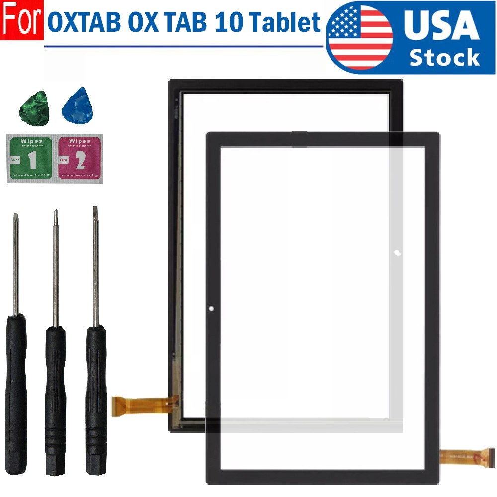 For OXTAB OX TAB 10 Tablet 10.1 Touch Screen Digitizer Glass Panel Replacement