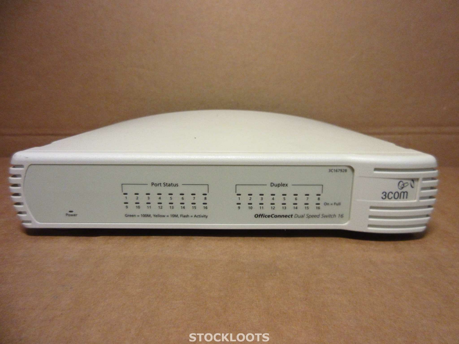 3com 3C16792B Dual Speed Switch 10/100Mbps 16-Port OfficeConnect - EXCL PSU