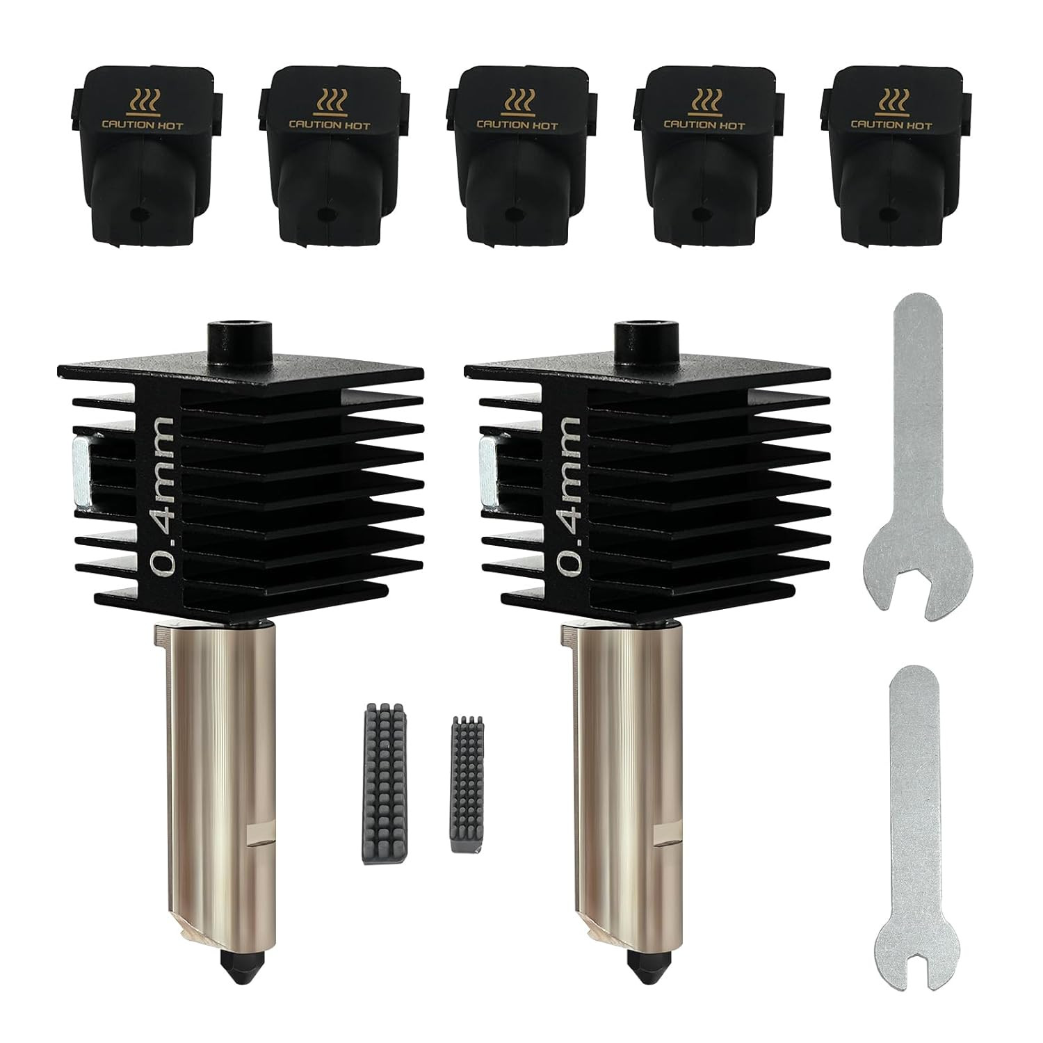 2 Pack A1 Mini/A1 Hotend, Print Head Hot End Kit Extruder High-Temperature 0....