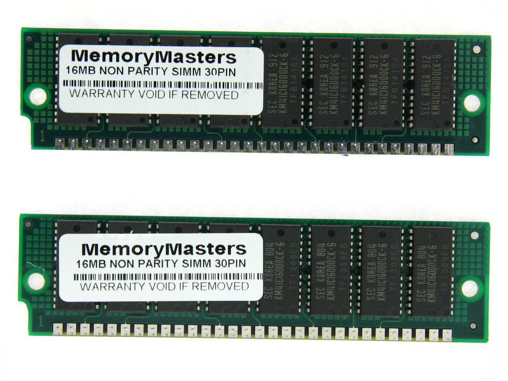 32MB (2X16MB) FOR AKAI MPC3000 FPM NON-PARITY 60NS SIMM 30-PIN 5V 16X8