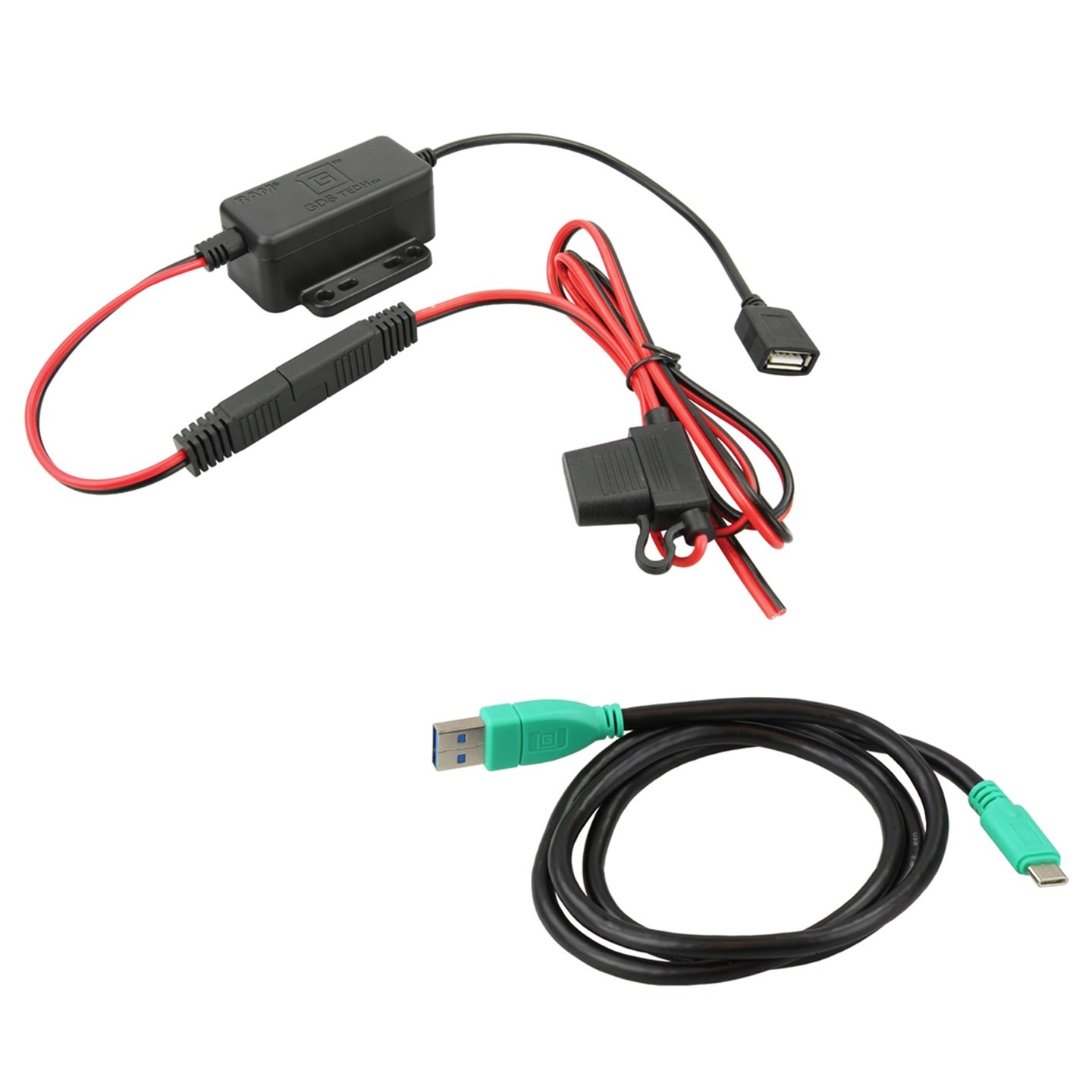 RAM-GDS-CHARGE-USBC-V8BU  GDS Modular 30-64V Hardwire Charger with Type...