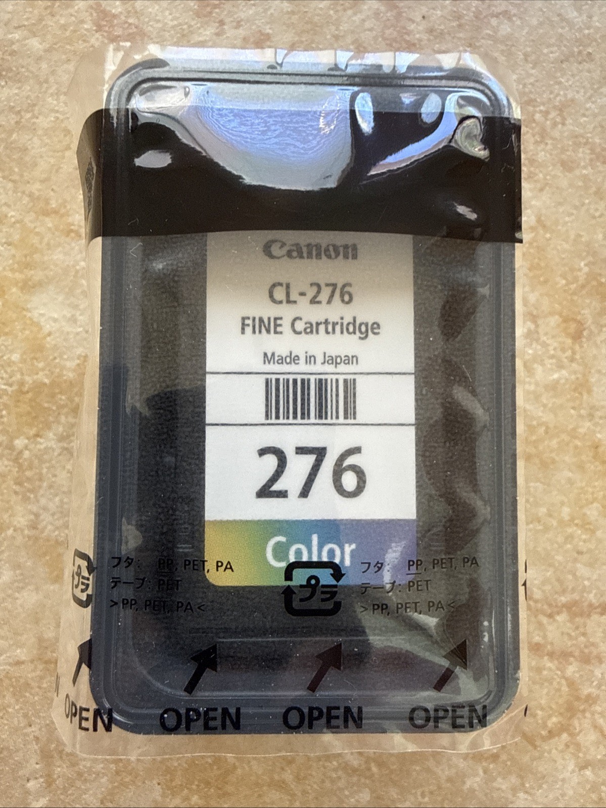 BRAND NEW Sealed Original Canon CL-276 Color Ink Cartridge - 
