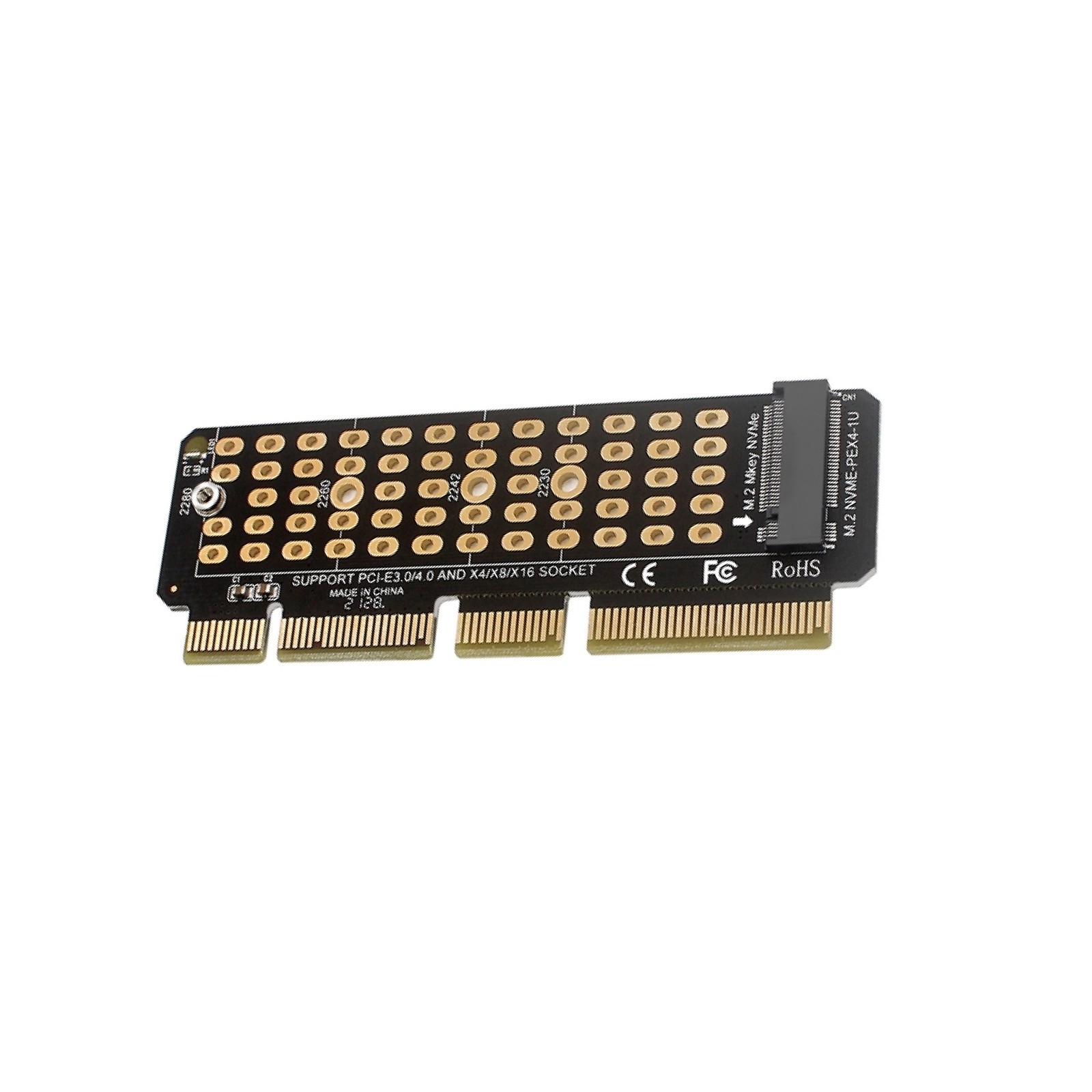 PH41-X1 M.2NVME SSD to PCIeX1 Transfer Expansion Card Expansion Supports PCIe4.0