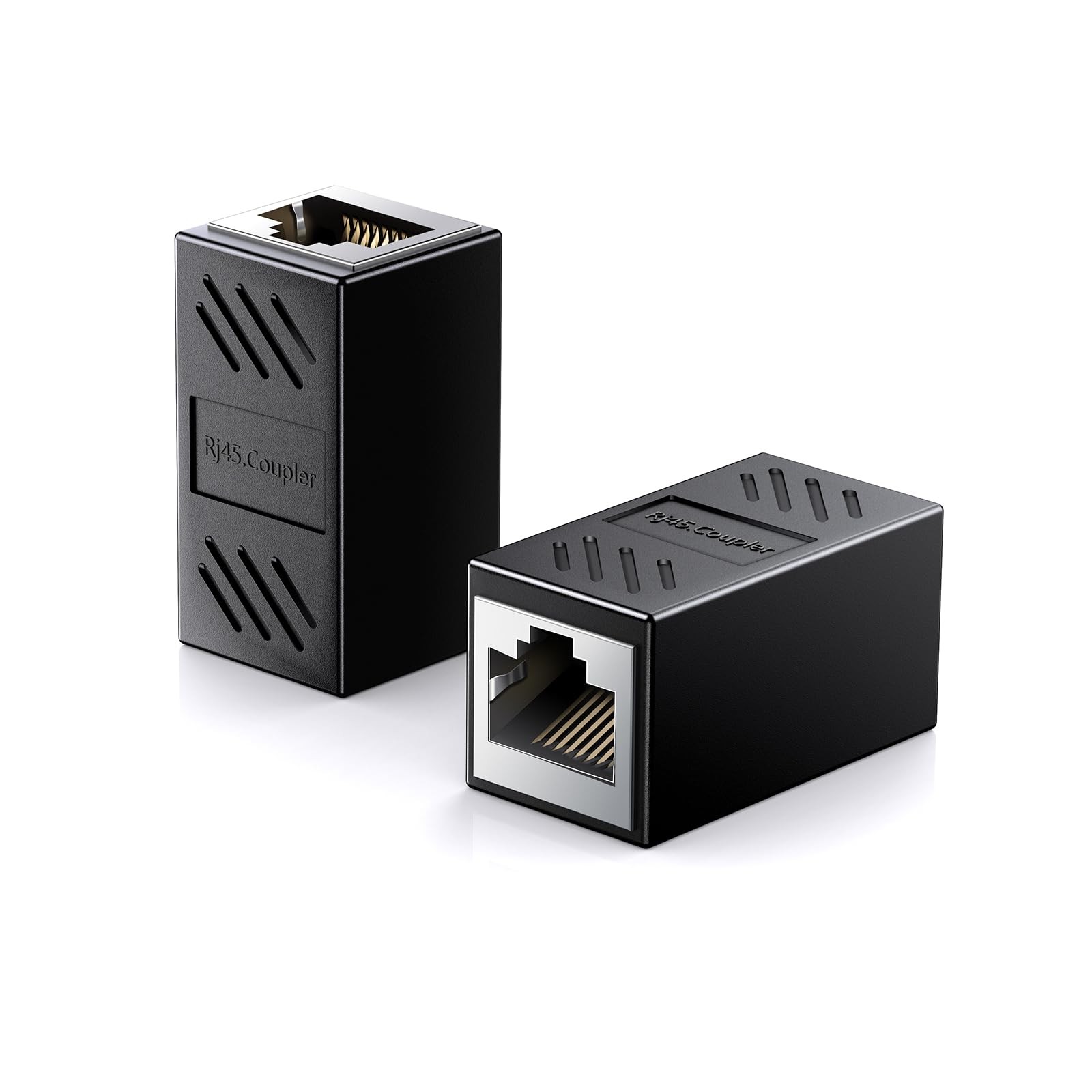 2 Pack 1000Mbps High Speed Ethernet Extender - Female to Female Ethernet Conn...