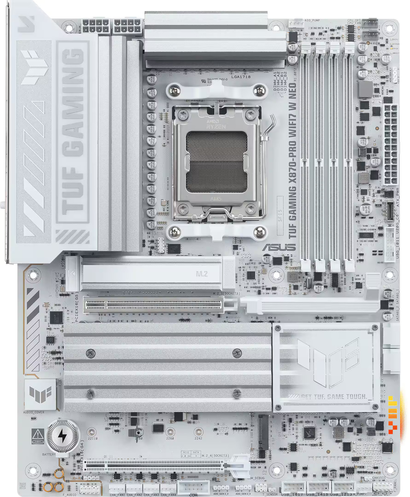 ASUS - TUF GAMING X870-PRO WIFI7 W NEO (Socket AM5) AMD X870 ATX DDR5 Wi-Fi 7...