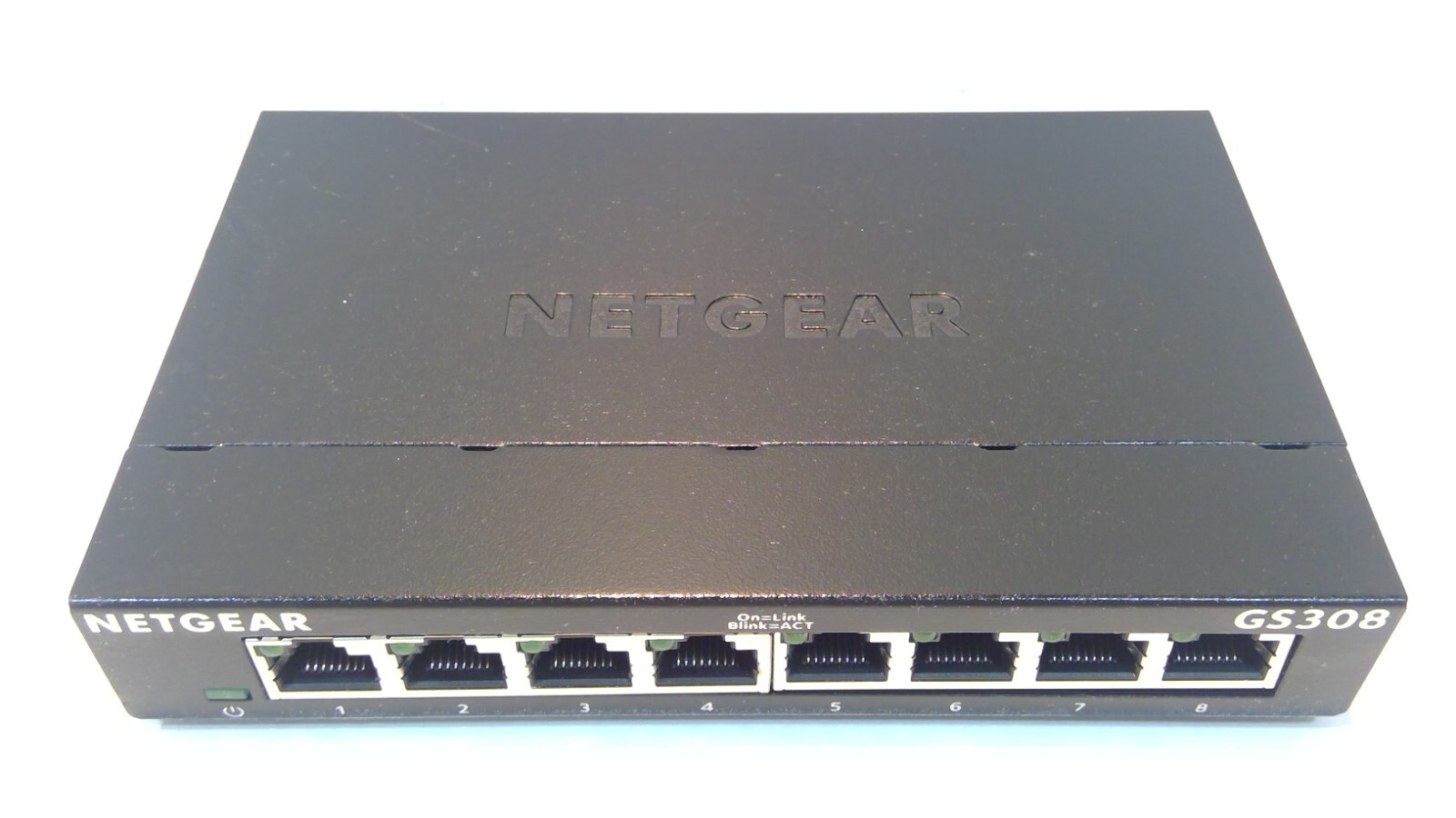 NETGEAR GS308-300PAS GS308 8 Gigabit Port Unmanaged Ethernet Switch - New/No Box