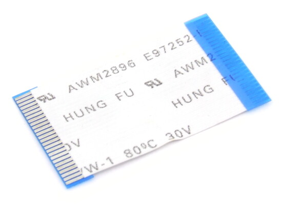 Hung Fu AWM2896 E97252-H 80°C 30V FFC Cable Flat Flex Cable 26-Pin 5cm 1.0mm
