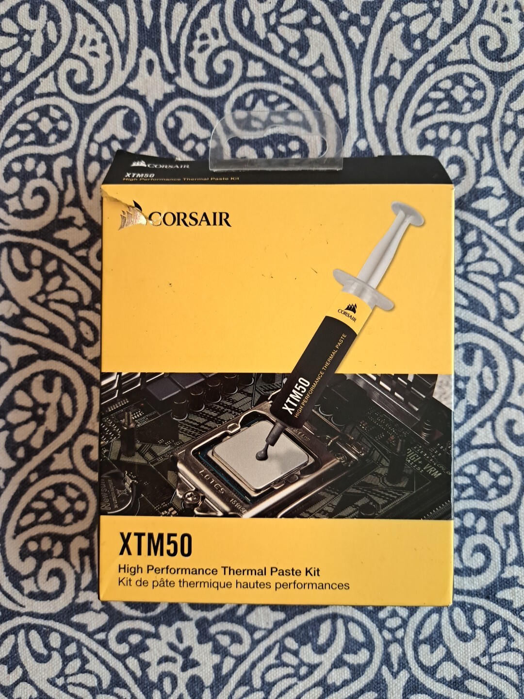 CORSAIR XTM50 High Performance Ultra-Low Thermal Impedance CPU/GPU Thermal Compo