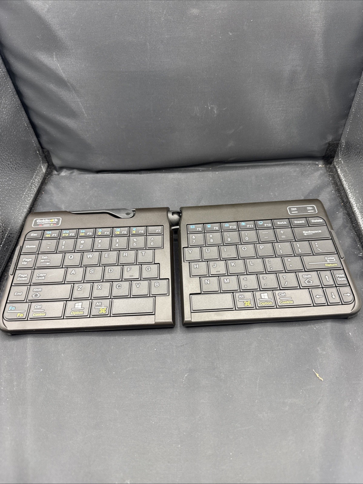 Goldtouch Keyboard SK-2770 Wireless Bluetooth Adjustable Ergonomic Tested
