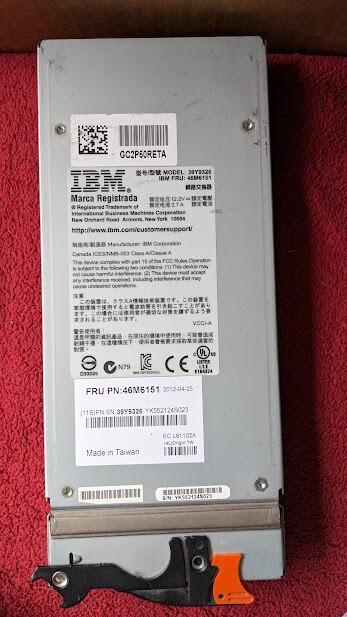 IBM 39Y9326 6-Port Server Connectivity Module for IBM BladeCenter 46M6151 