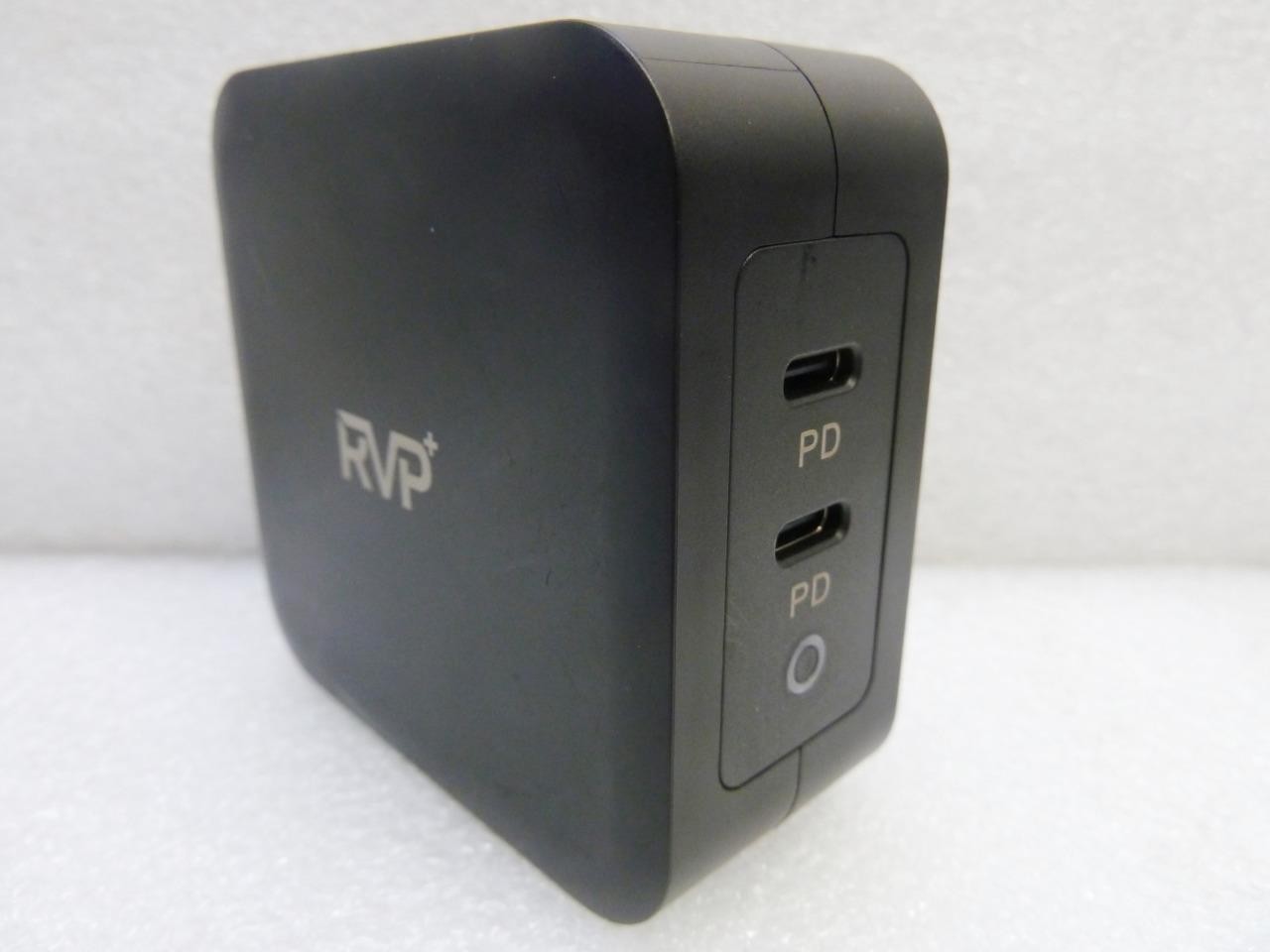 OEM RVP+ GaN Quick Wall Charger 100W Dual Output Type-C | Model: RVP-100W2PD