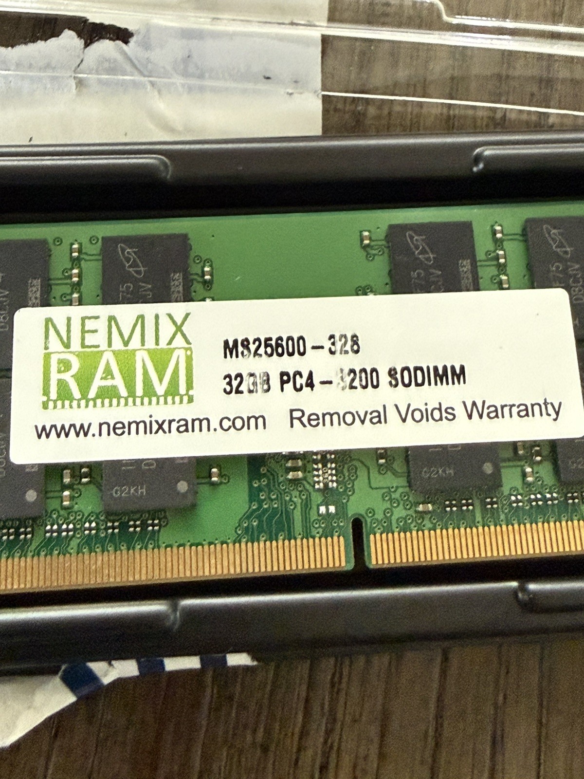 NEMIX RAM MS25600-328 32GB PC4-3200 SODIMM