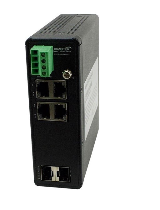 Transition Networks 4-Ports Ethernet Switch SISTG1040-242-LRT