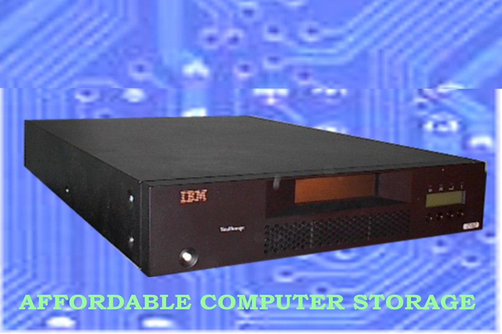 IBM 3581-L3H TotalStorage LTO3 Tape Autoloader LVD 3581-L38 96P1337 3580 95P1940