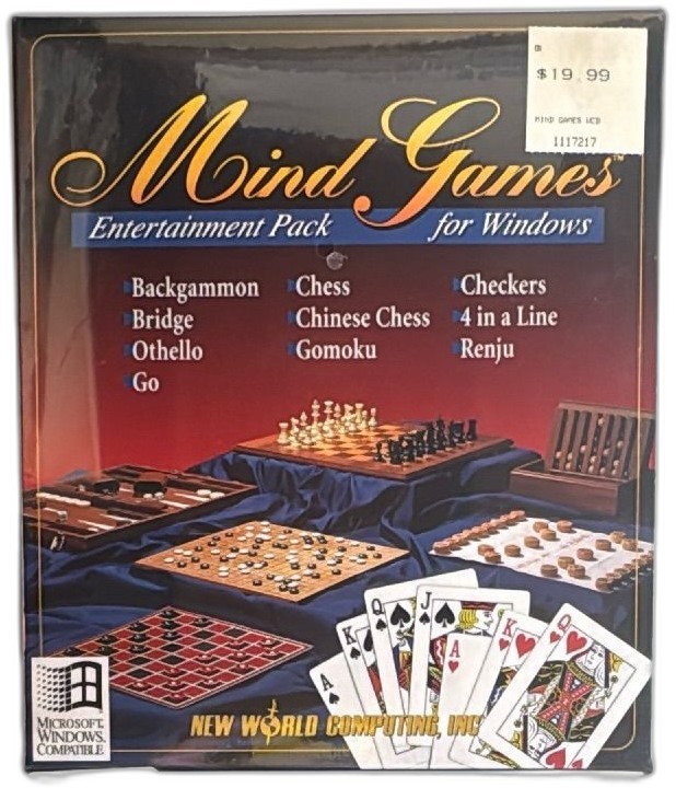 Mind Games Entertainment Pack For Windows 1995 New World Computing Sealed