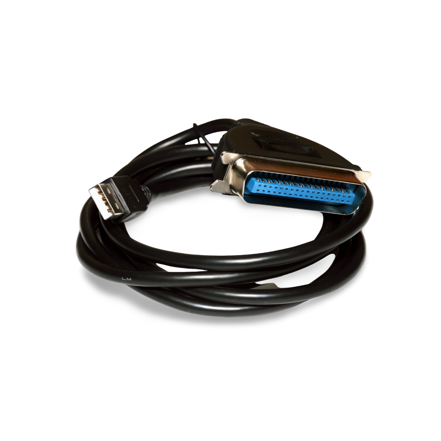 5ft USB to Parallel IEEE 1284 Printer Cable - Black