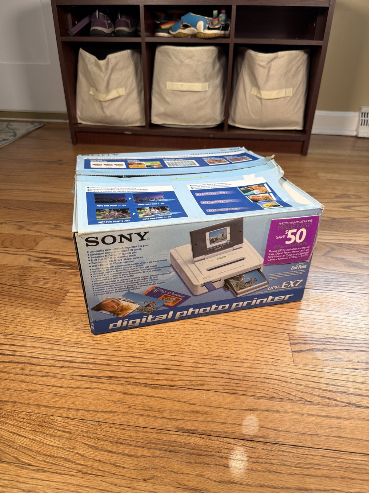 Sony DPP-EX7 Digital Color Photo Printer w/ Dye-Sublimation Technology