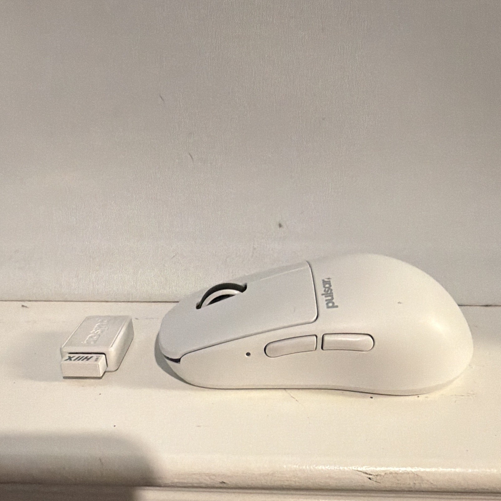 Pulsar X2H Super2 Medium Wireless Optical Gaming Mouse 32000 DPI 5 Btn White