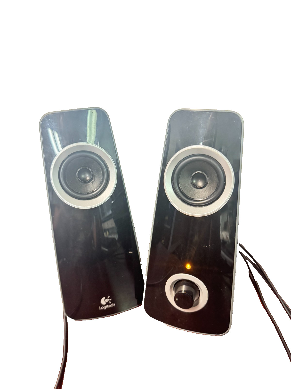 Logitech Z320 880-000124 Desktop Speaker System w/ AC Adapter Power Supply