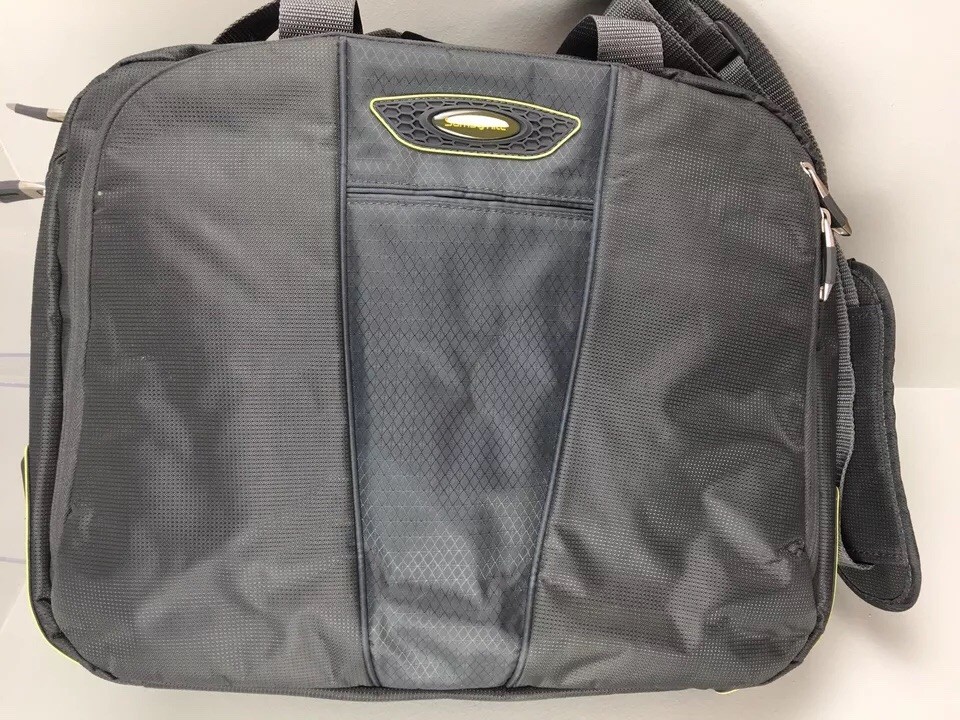 Samsonite Messenger Bag Travel Carry-On Crossbody Laptop Ballistic RIPSTOP Nylon
