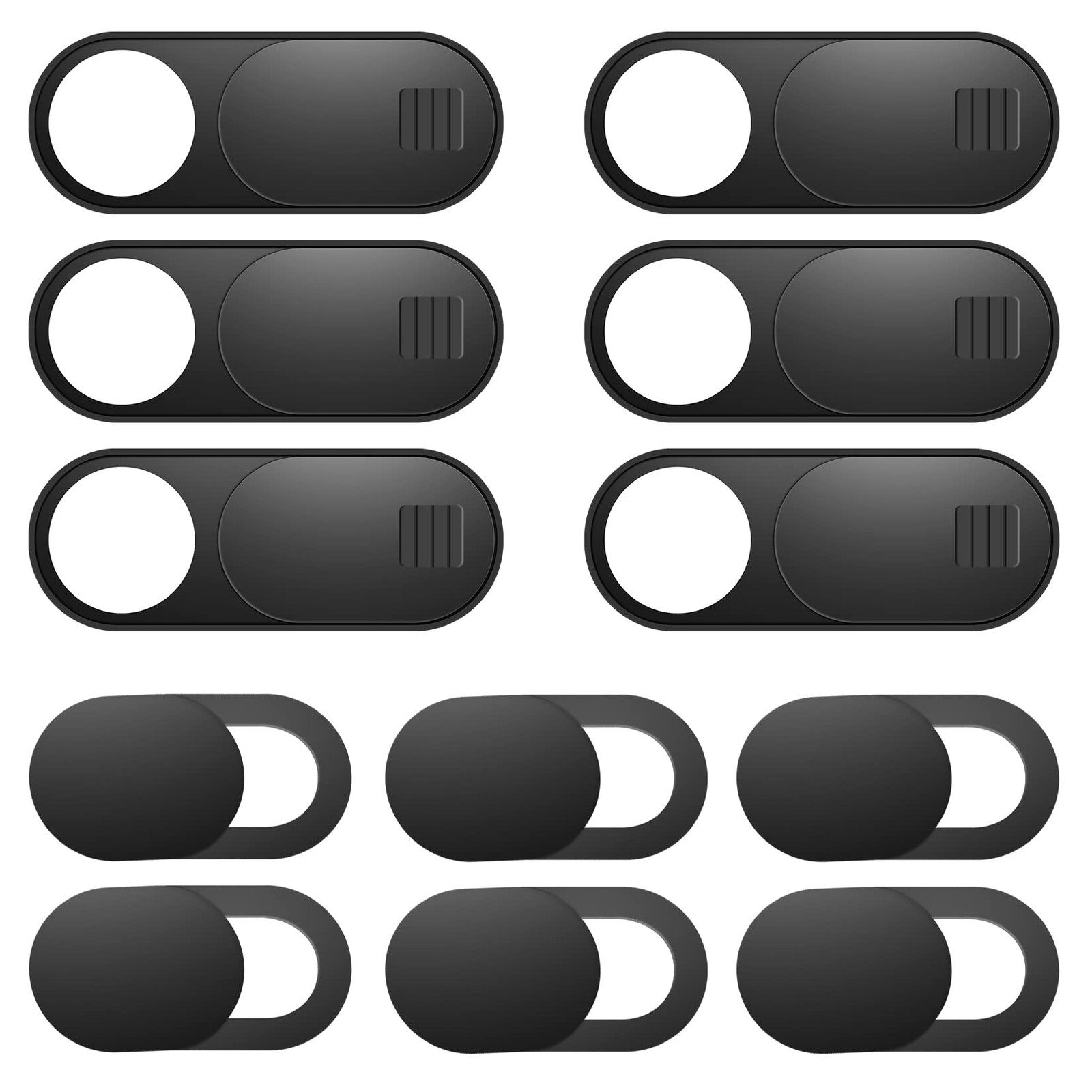 ZUCUCUC Laptop Camera Cover Slide, 12 Pack Webcam Cover, Phone Camera Cover, ...