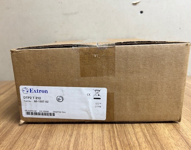 Extron 60-1587-52 DTP2 T 212 Two Input Transmitter 4K/60 HDMI Audio Switcher