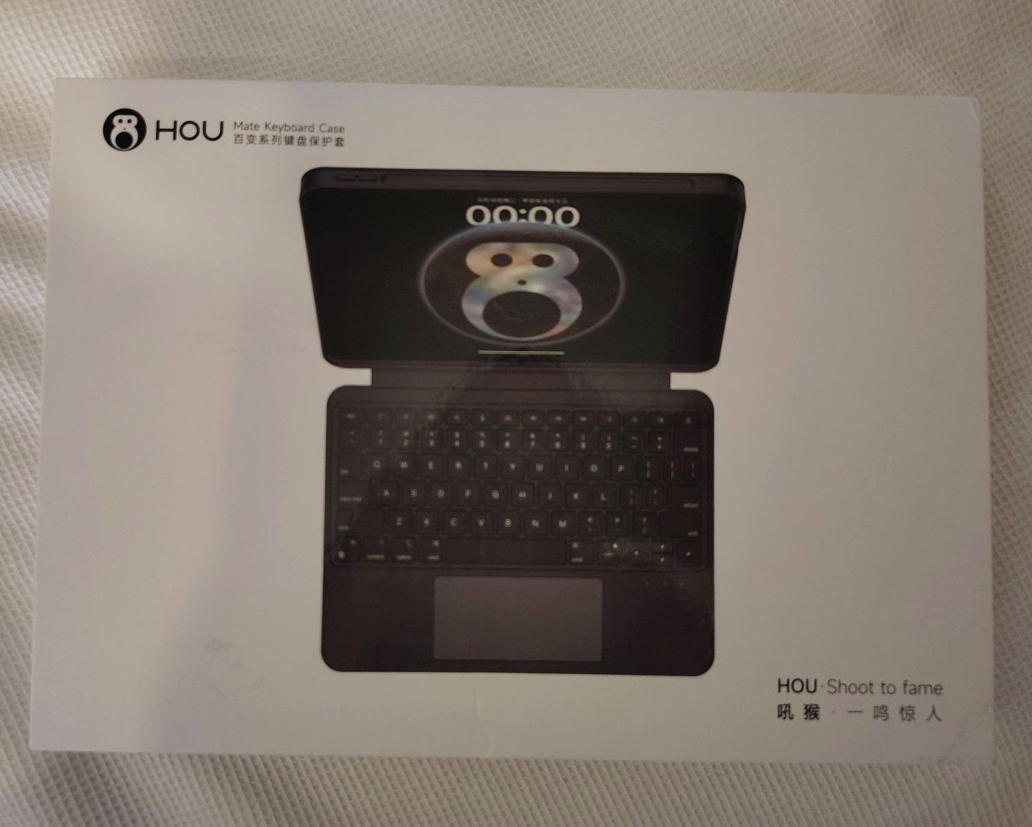 Hou Mate Keyboard Case-  Model Mate-11 - Peak Blue - For iPad 11"