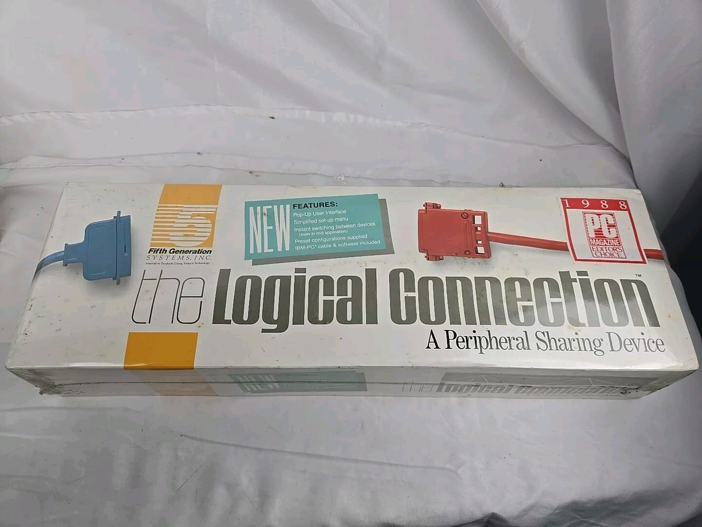 VINTAGE FIFTH GENERATION SYSTMES THE LOGICAL CONNECTION LC-01 New