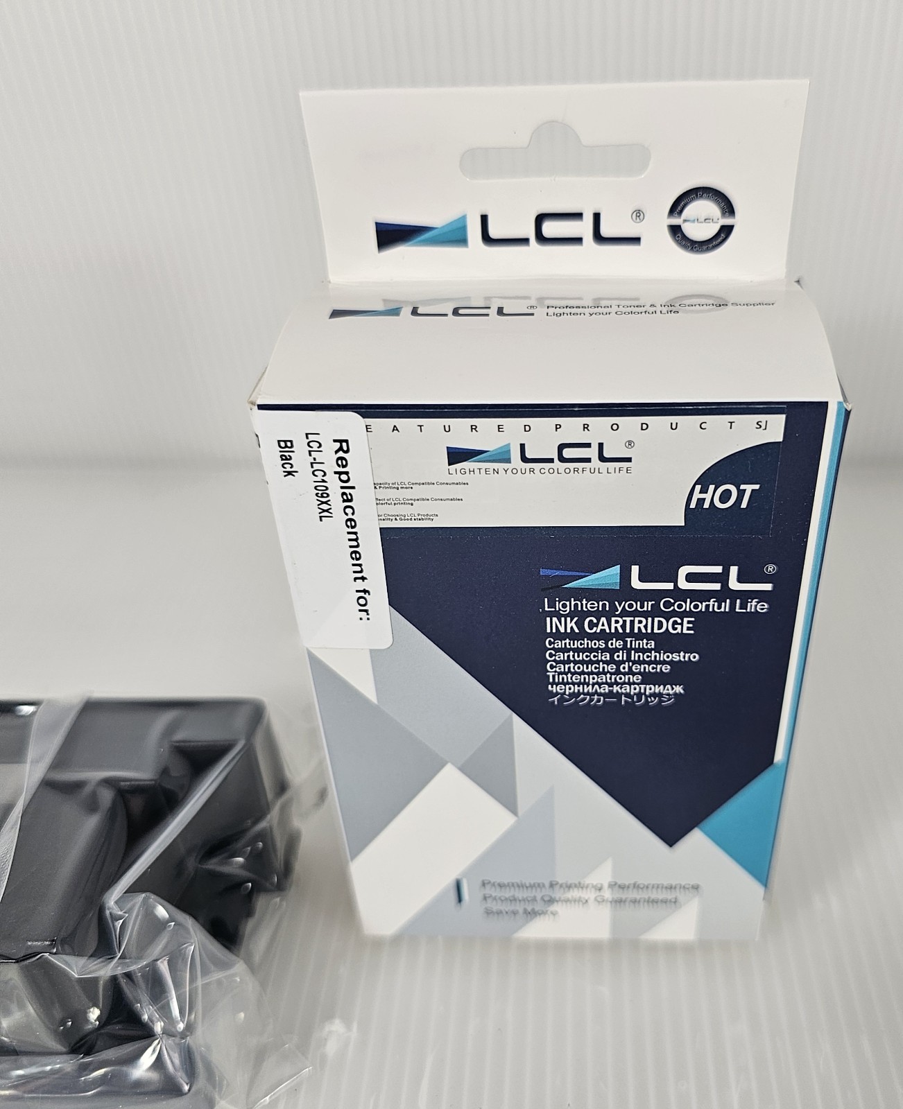 LCL Ink Cartridge, Replacement For LCL  LC109XXL Black.