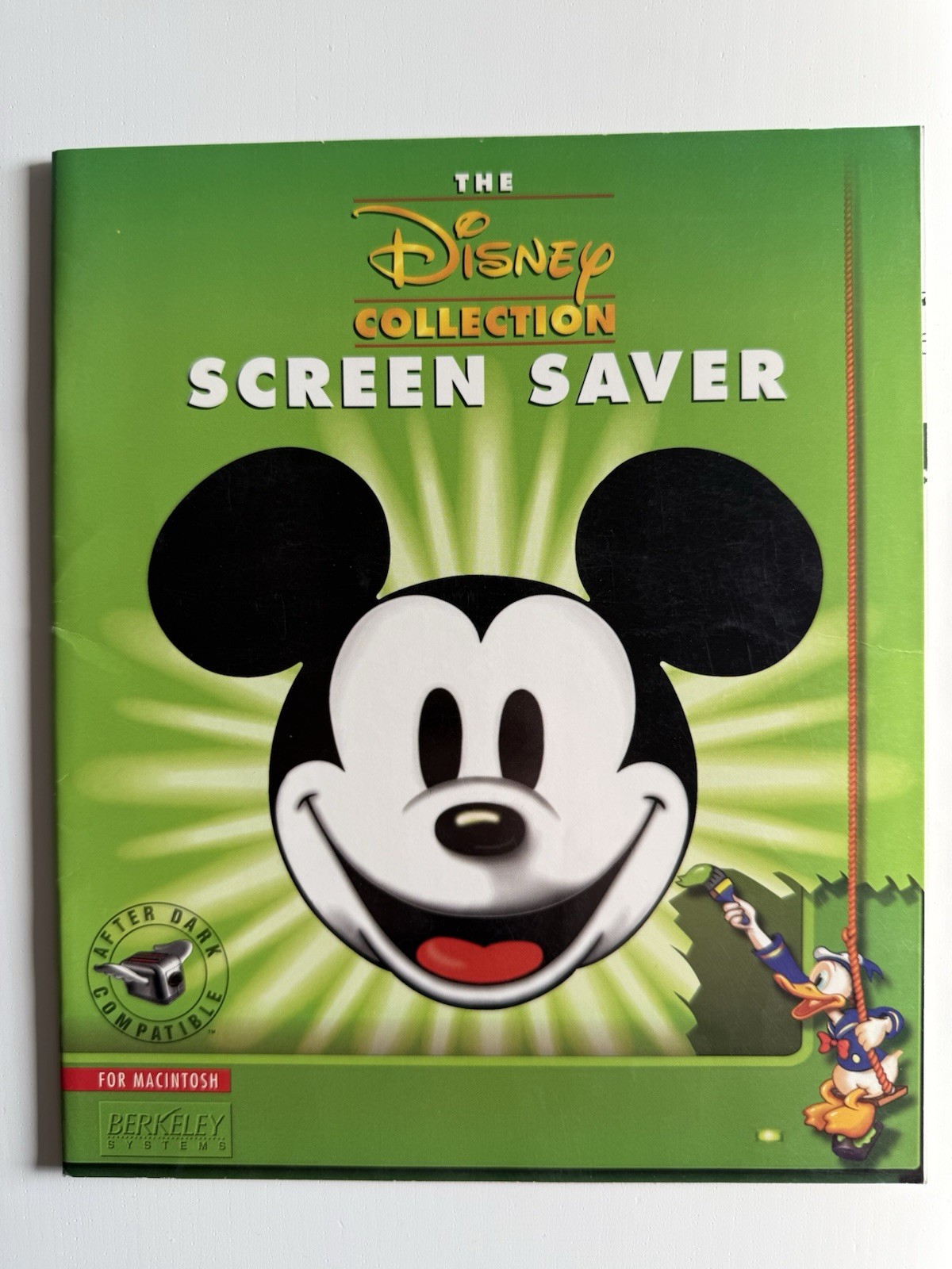 Vintage Disney Collection Screen Saver Macintosh User Guide Berkeley Systems ‘93