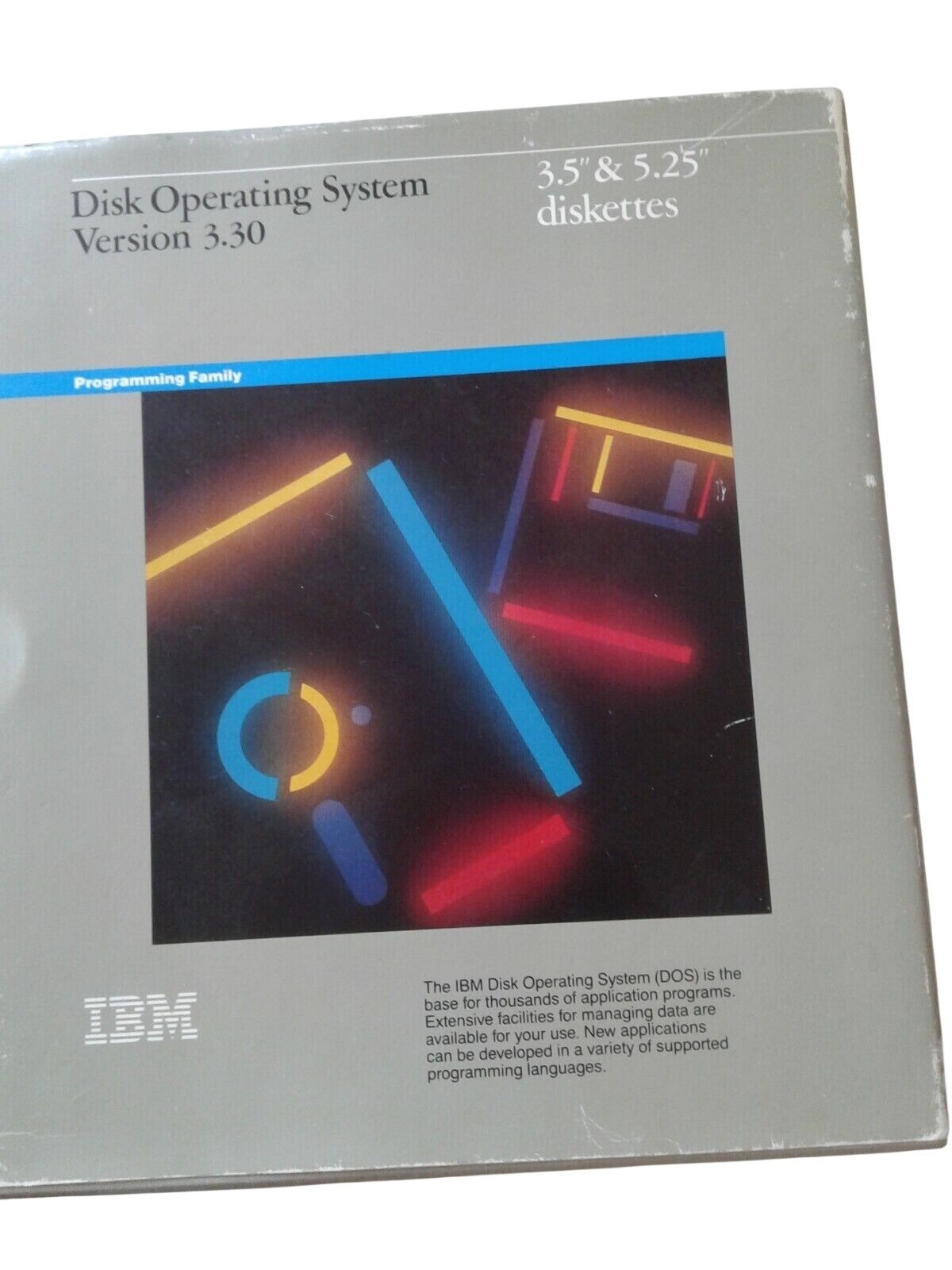 Computer IBM Disk Operating System Version 3.30 3.5 & 5.25 Diskettes 1987