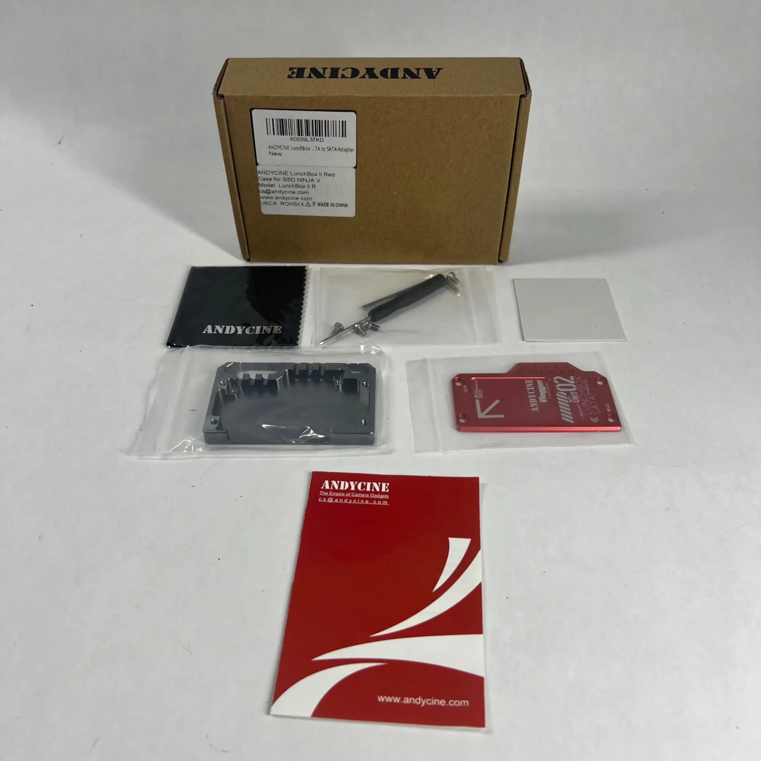 andycine lunch box 2 case SATA Adapter