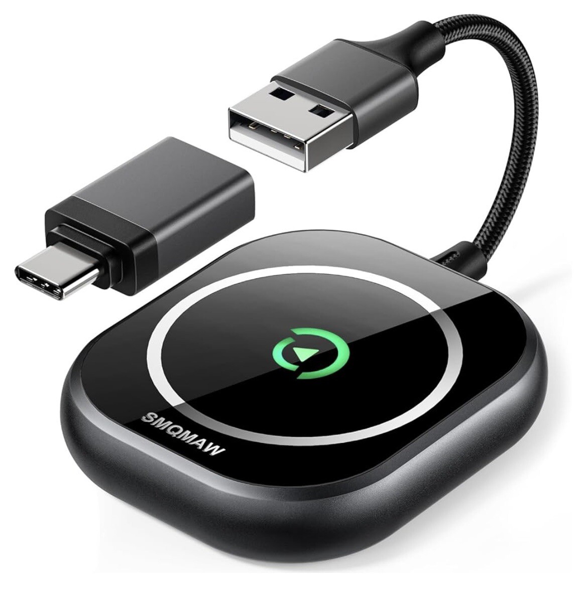 Wireless CarPlay Adapter, Converts Factory Wired CarPlay to Wireless CarPlay